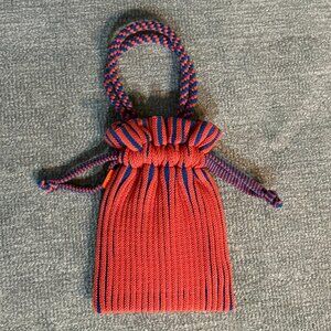 Verloop Candy Stripe Mini Tote Bag (Gently Used)